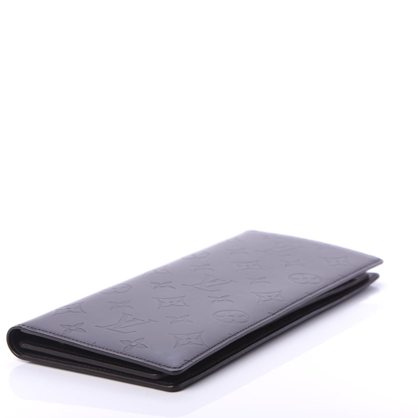 Monogram Glace Portefeuille Double Wallet Cafe