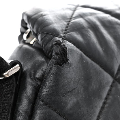 Chanel Nylon Quilted Coco Cocoon Messenger Black 12 of 16