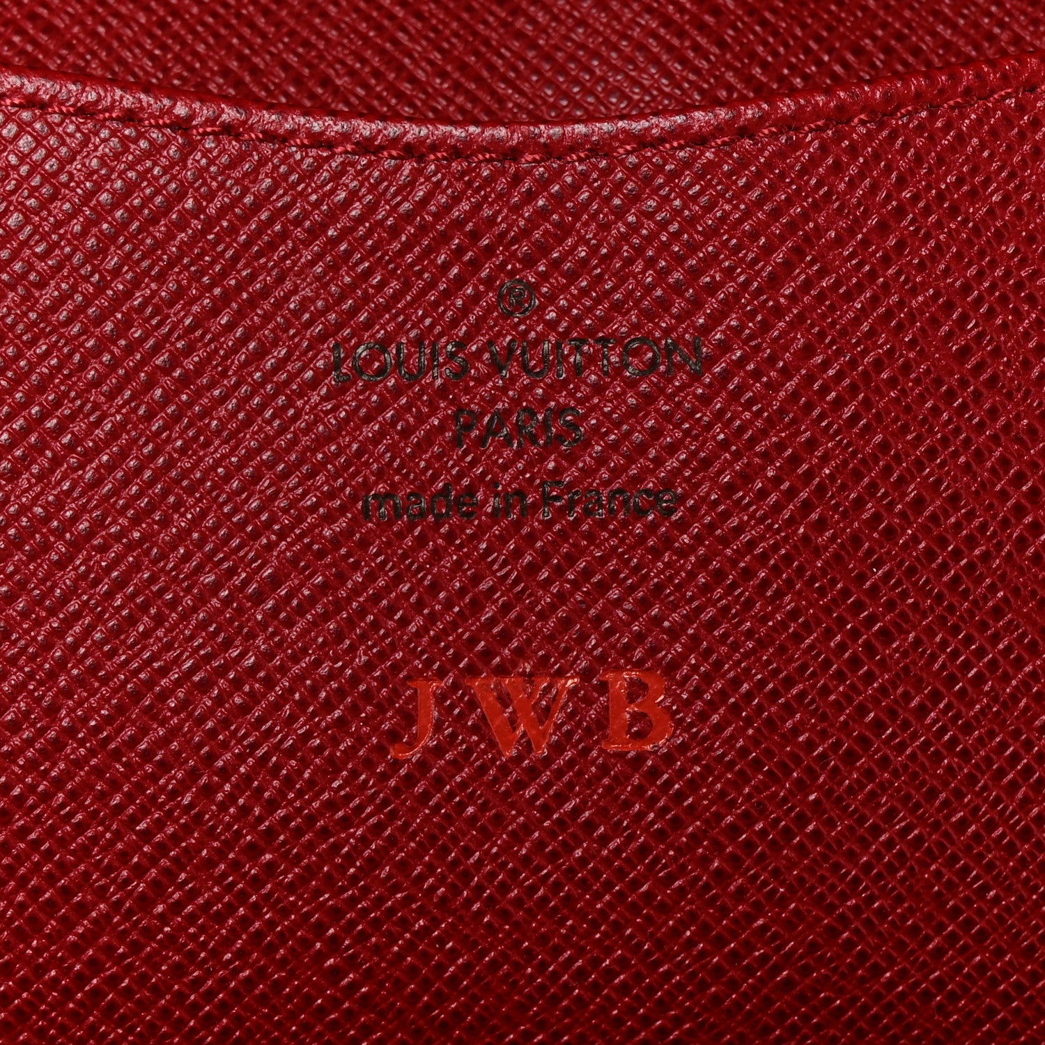 Louis Vuitton Monogram Josephine Wallet Red 11 of 14