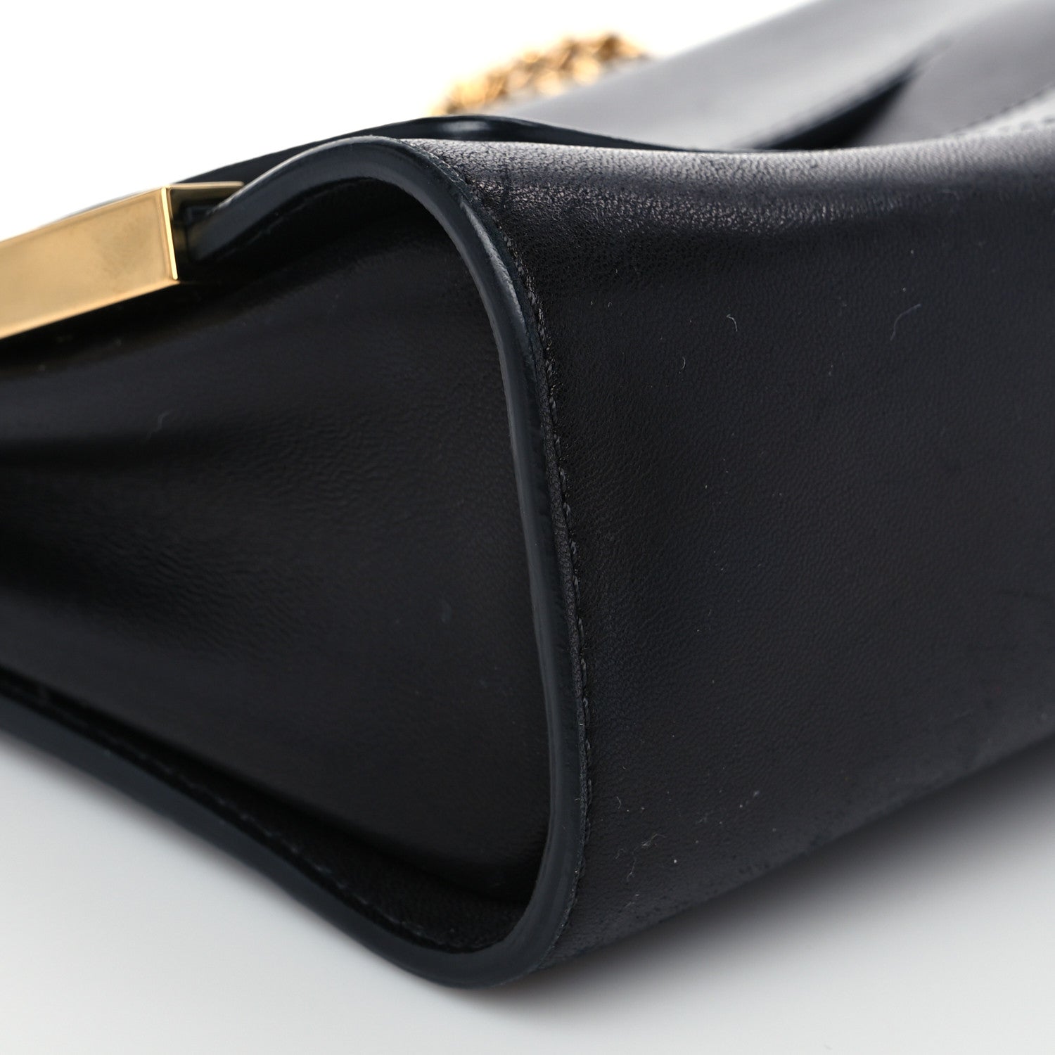 Chloe Lambskin Medium Elle Chain Clutch Black 7 of 8