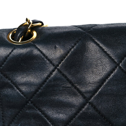 Chanel Lambskin Quilted Small Single Flap Black 14 of 15