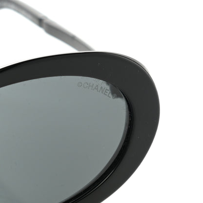 Chanel Acetate Pearl Sunglasses 5428-H Black 7 of 8