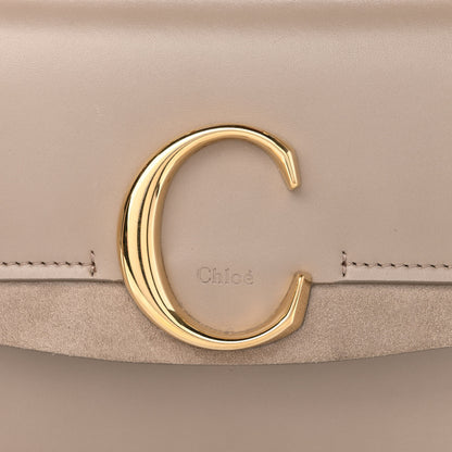 Chloe Calfskin Small C Double Carry Motty Grey 8 of 11