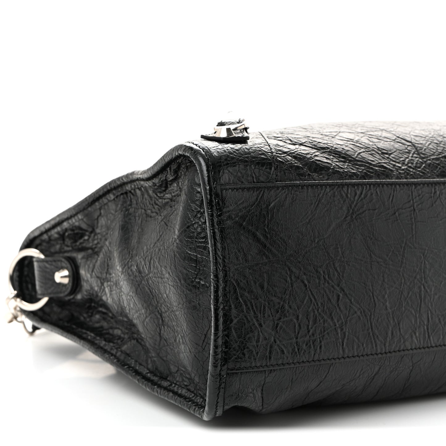 Agneau Arena Silver Hardware Medium Le City Black