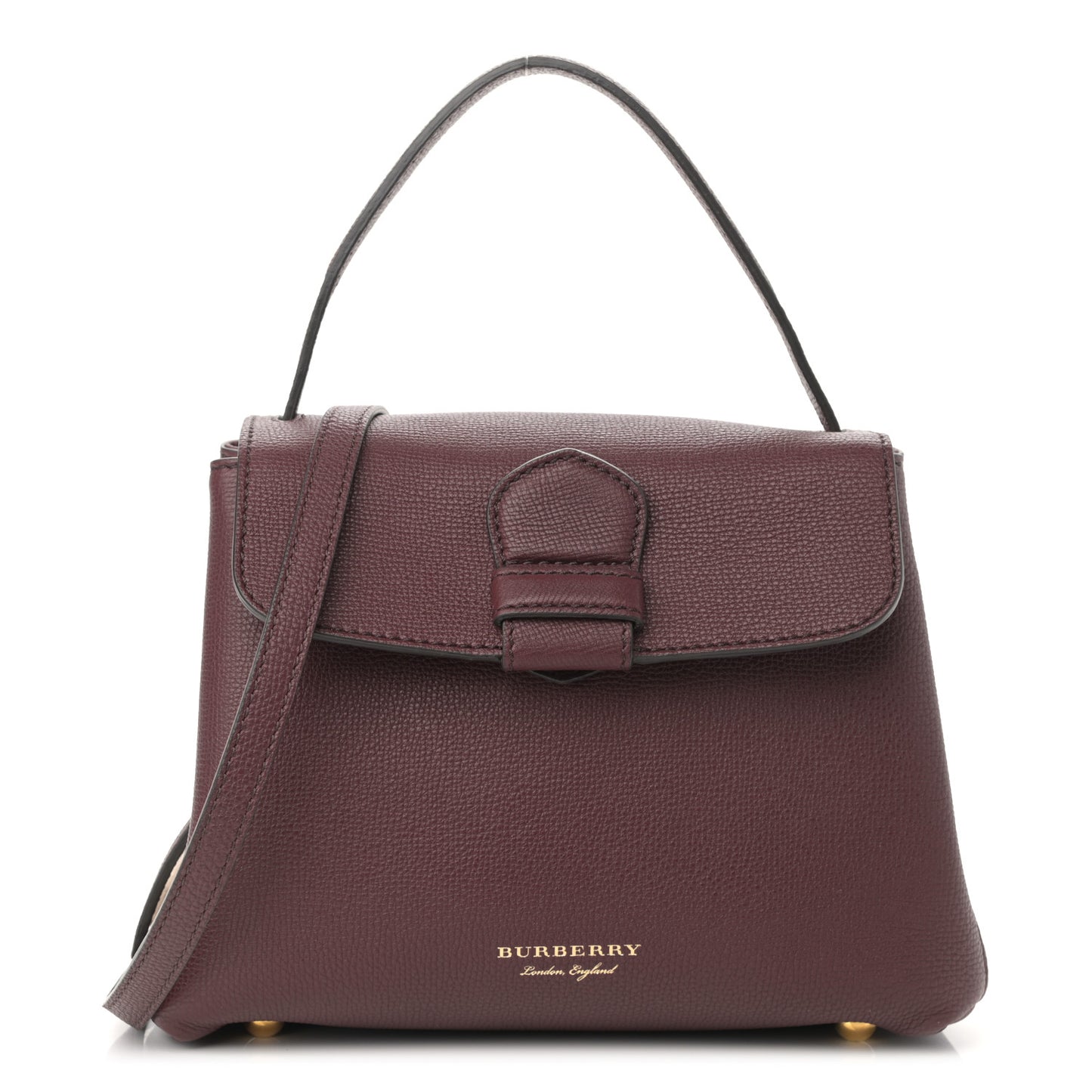 Derby Calfskin House Check Small Camberley Mahogany Red