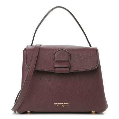 Burberry Derby Calfskin House Check Small Camberley Mahogany Red 1 of 11