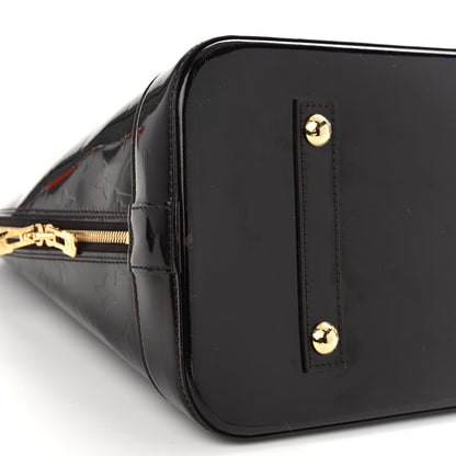 Louis Vuitton Vernis Alma MM Amarante 8 of 11