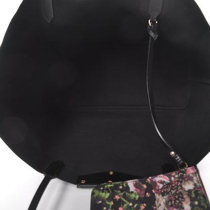 Givenchy Coated Canvas Roses Camouflage Print Large Antigona Tote Black 6 of 8