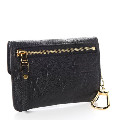 Louis Vuitton Empreinte Key Pouch Black 3 of 7