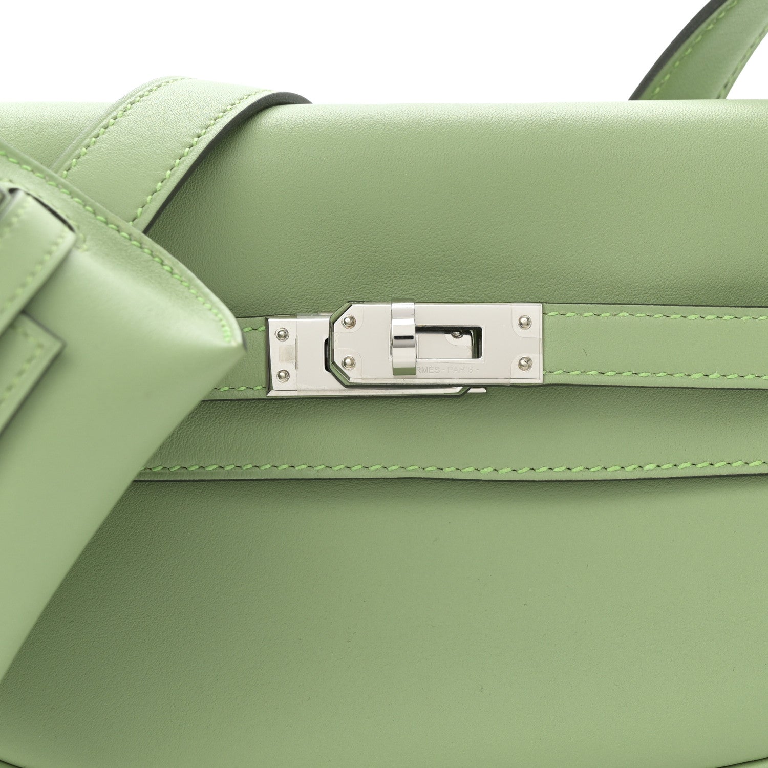 Hermes Swift Kelly Moove Vert Criquet 8 of 10