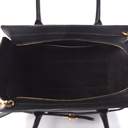 Mulberry Classic Grain Small Bayswater Zip Tote Black 6 of 13