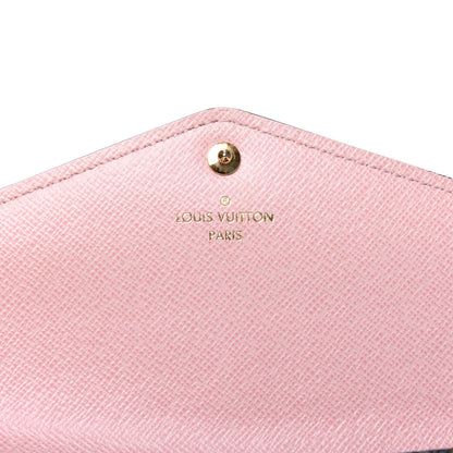 Louis Vuitton Monogram Sarah Wallet NM Rose Ballerine 9 of 10