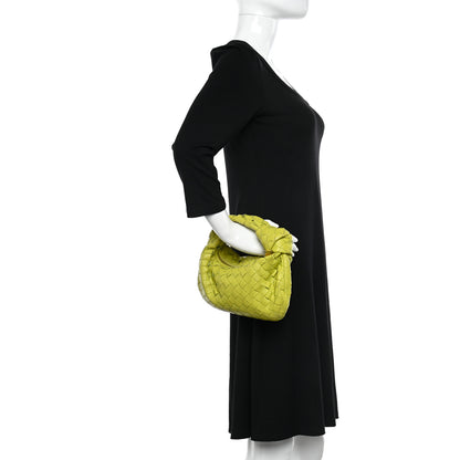 Bottega Veneta Nappa Intrecciato Mini Jodie Kiwi 2 of 10