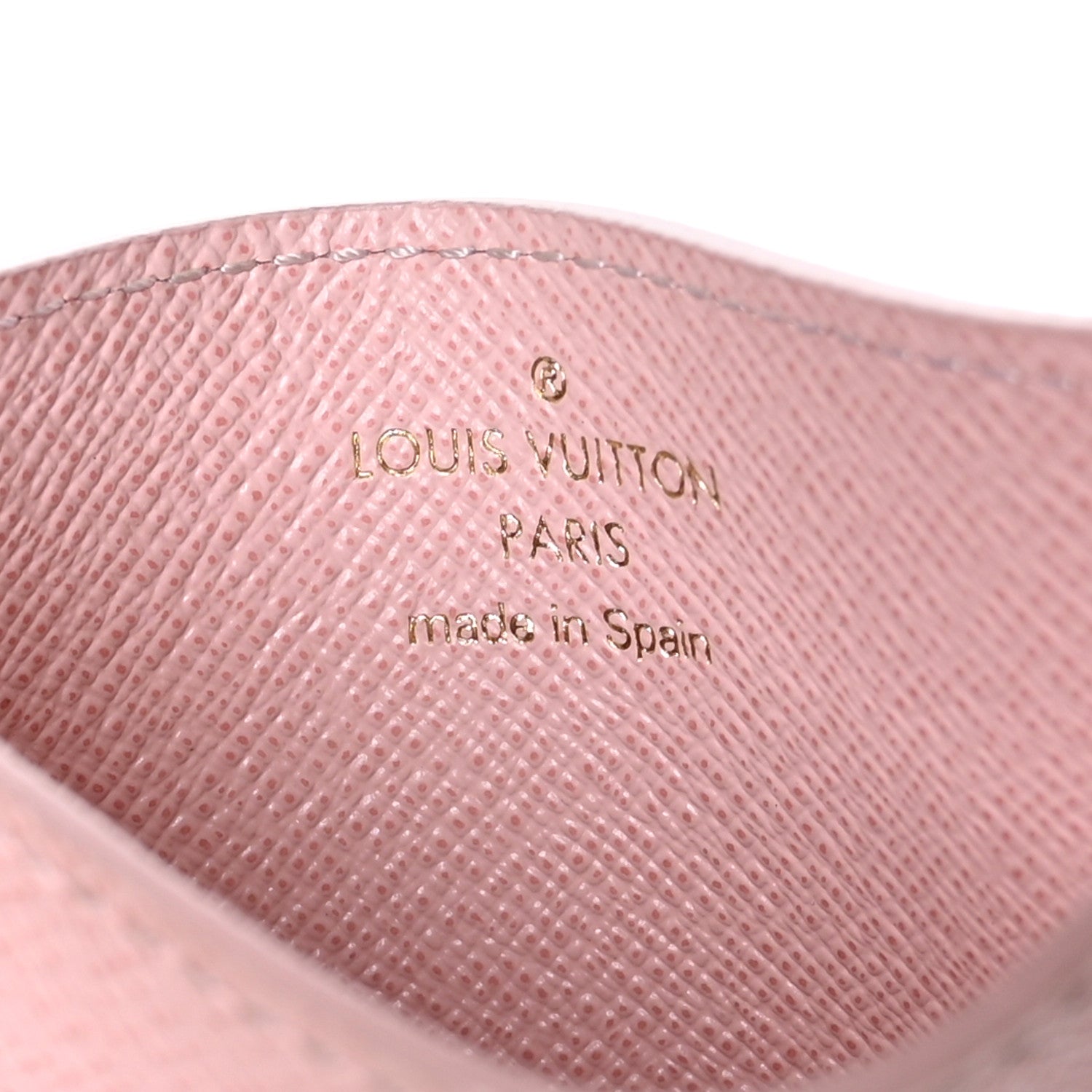 Louis Vuitton Damier Azur Daily Card Holder Rose Ballerine 6 of 8