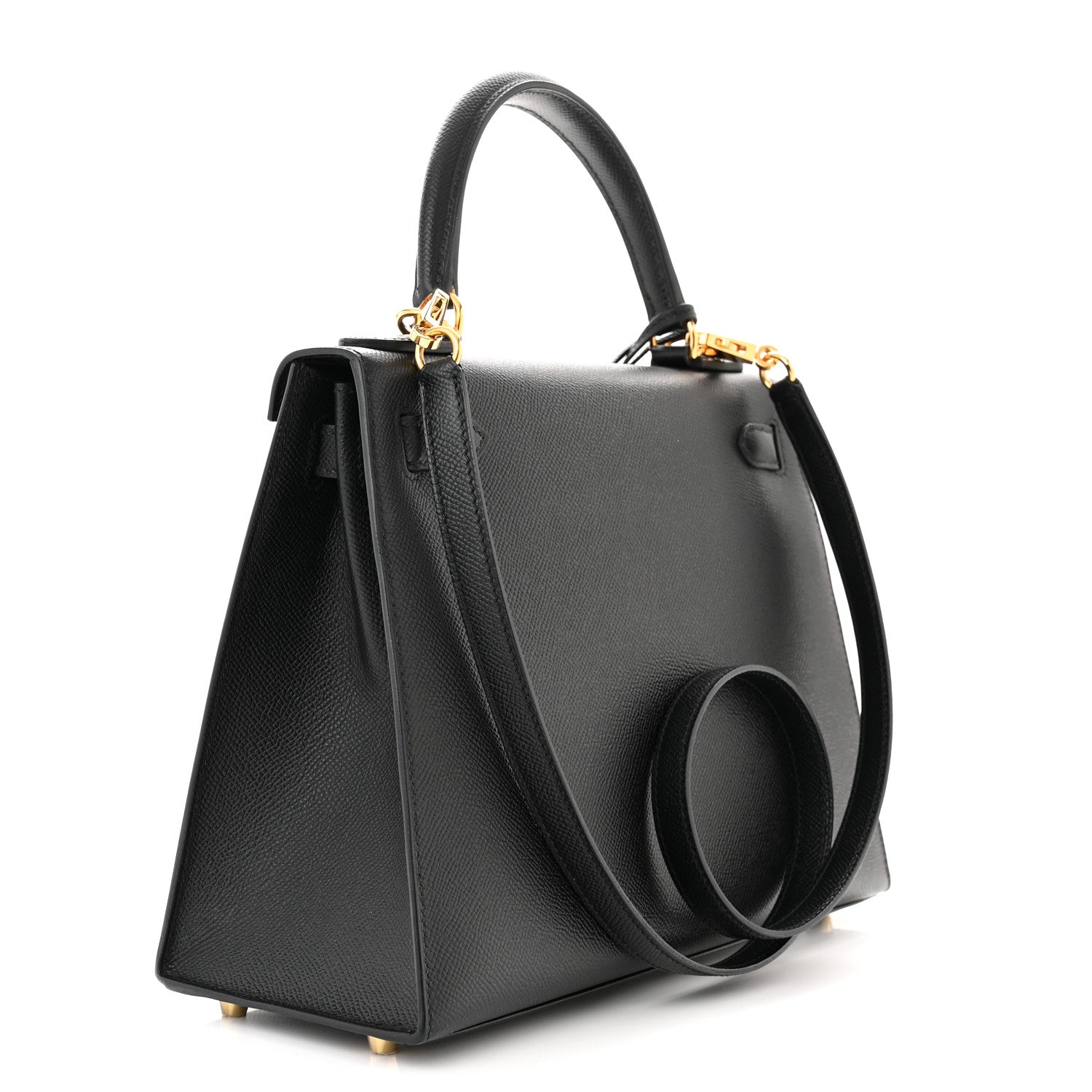 Hermes Epsom Kelly Sellier 28 Black 3 of 11