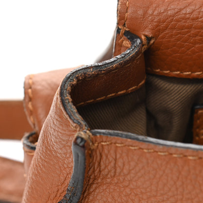 Chloe Calfskin Mini Marcie Round Crossbody Bag Tan 13 of 20