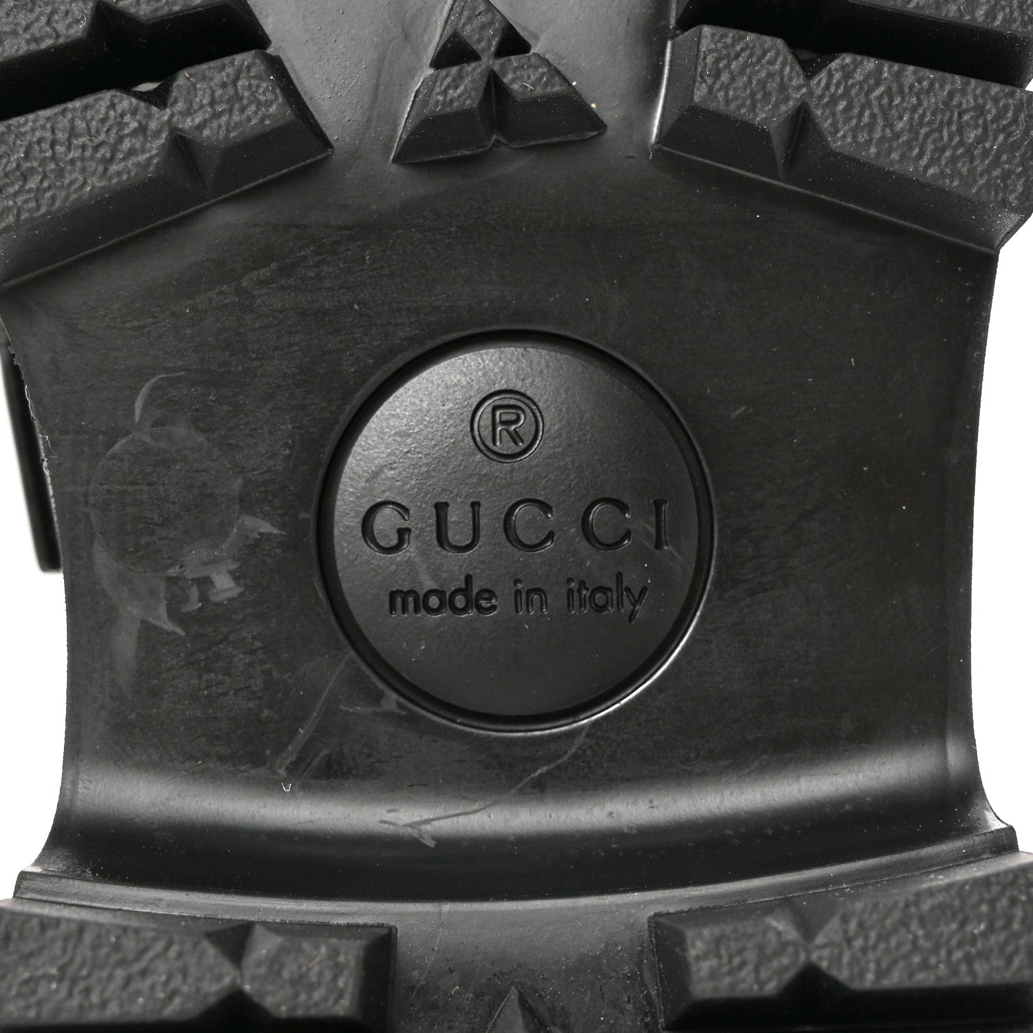 Gucci Cordovan Lux Womens Jeanne Platform Lug Sole 30/45mm Loafers 36 Black 6 of 8