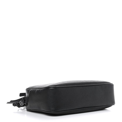 Saint Laurent Lambskin Monogram Small Lou Camera Bag Black 4 of 9