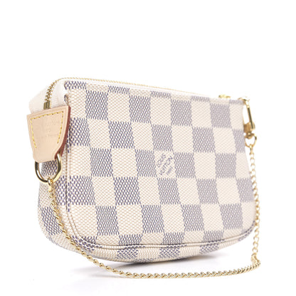 Louis Vuitton Damier Azur Mini Pochette Accessories 3 of 8