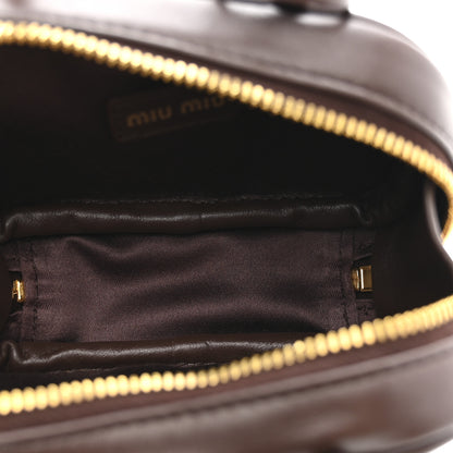 Miu Miu Calfskin Beau Micro Bag Briarwood 5 of 8