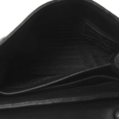 Prada Nappa Triangle Stitched Small Spectrum Bag Black 5 of 9