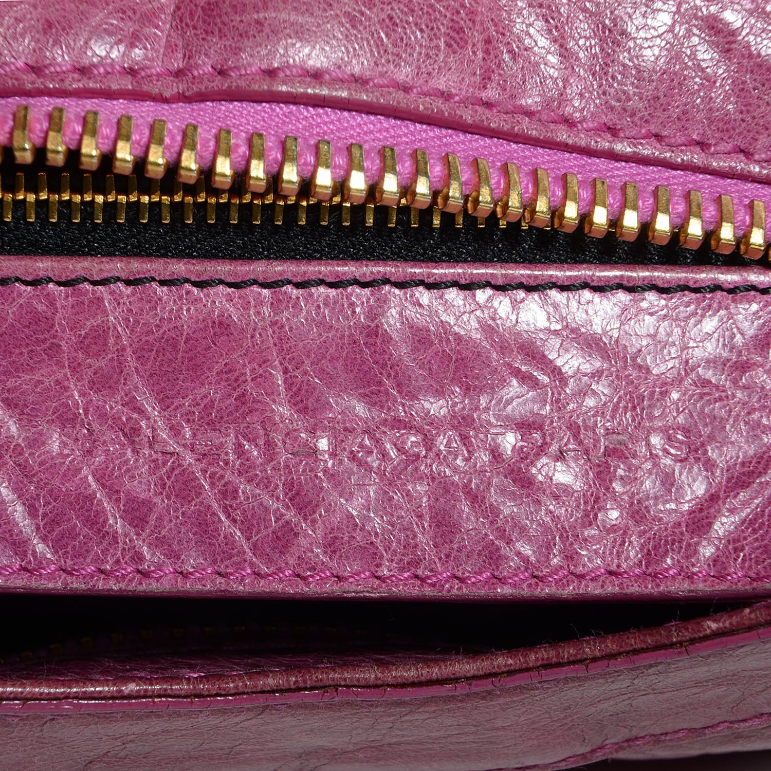 Balenciaga Agneau Giant 21 Gold Hardware Part Time Magenta 8 of 11