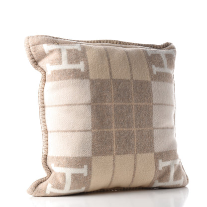 Hermes Wool Cashmere Avalon III Pillow PM Coco Camomille 2 of 3