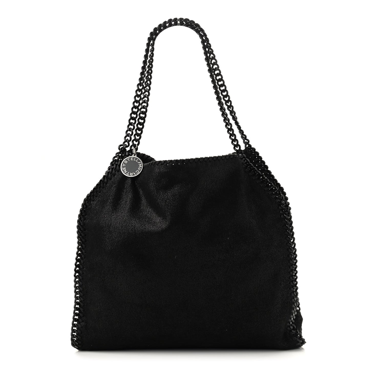 Shaggy Deer Small Falabella Tote Black