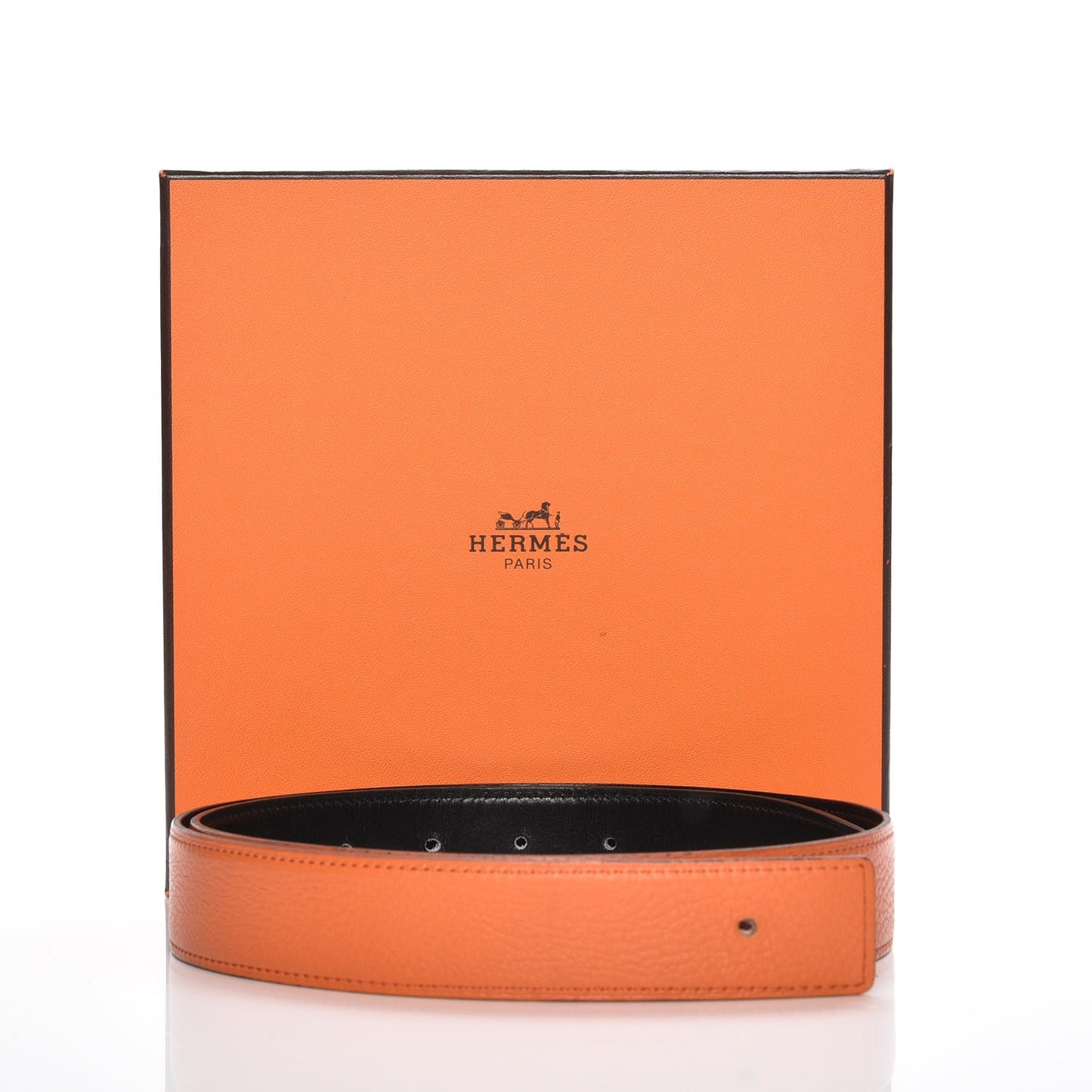 Box Togo 32mm Belt Strap 85 Black Orange