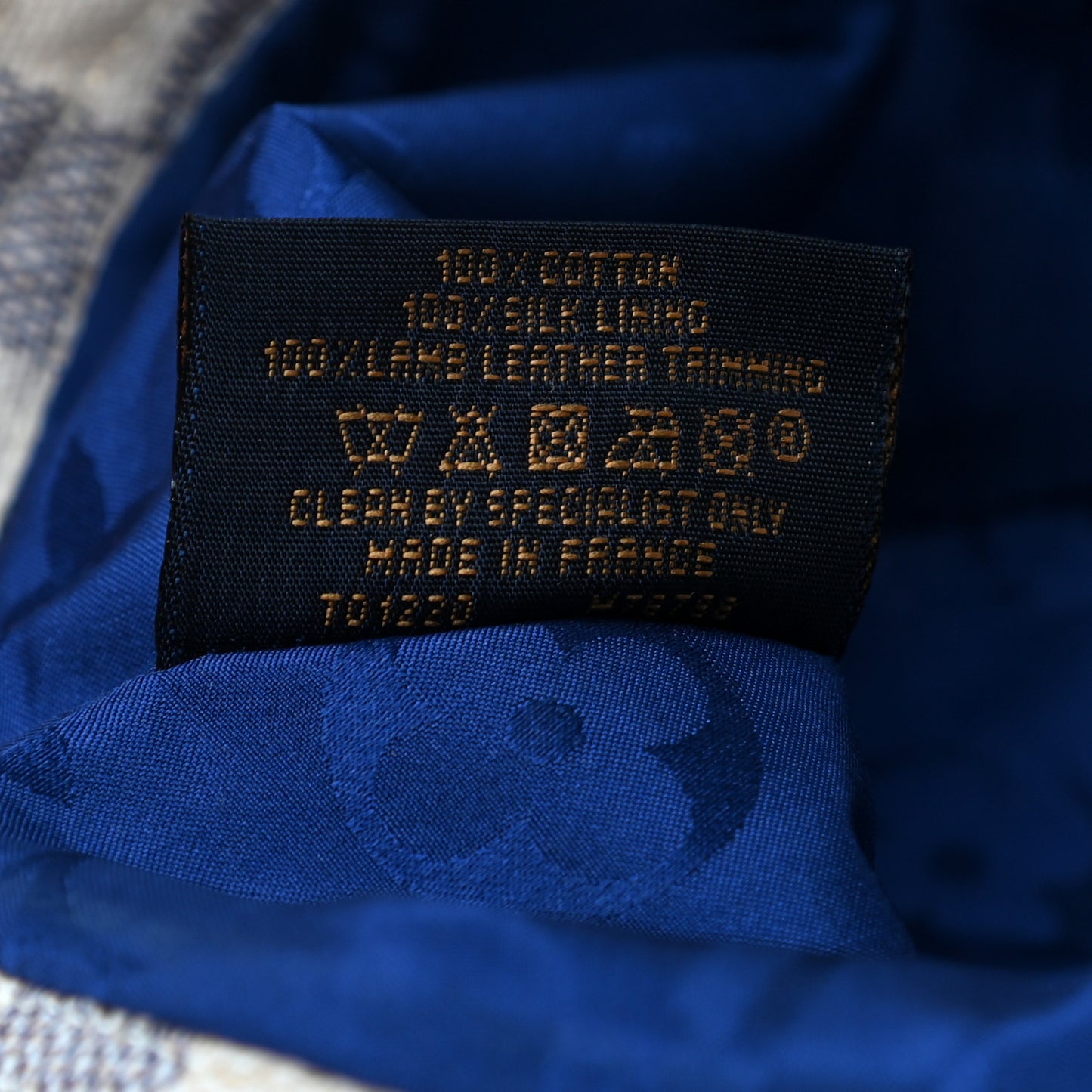 Damier Azur Bob Hat S