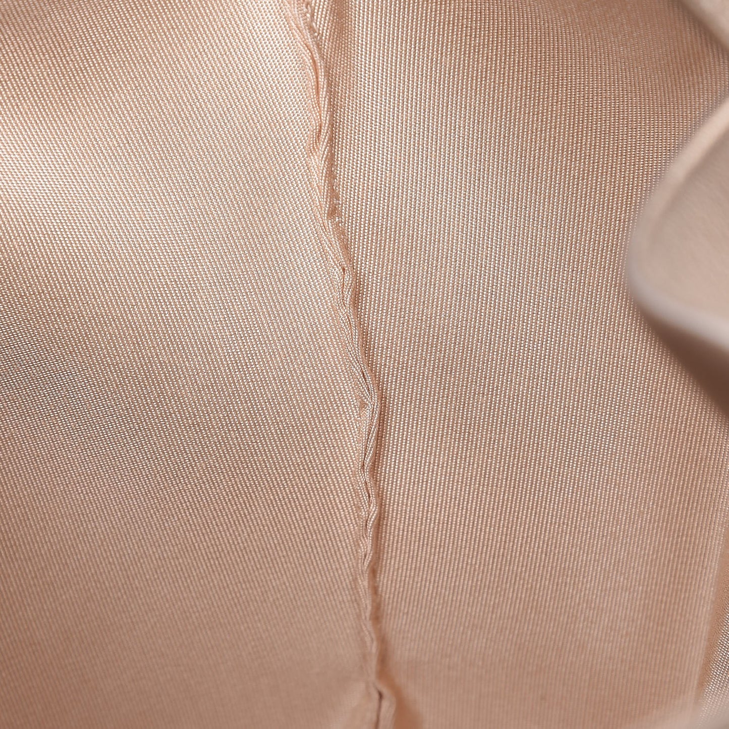 Metallic Lambskin Coco Pleats Drawstring Bag Gold