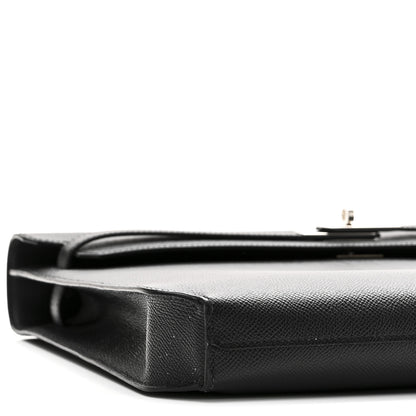 Hermes Epsom Kelly Depeches 36 Black 9 of 10