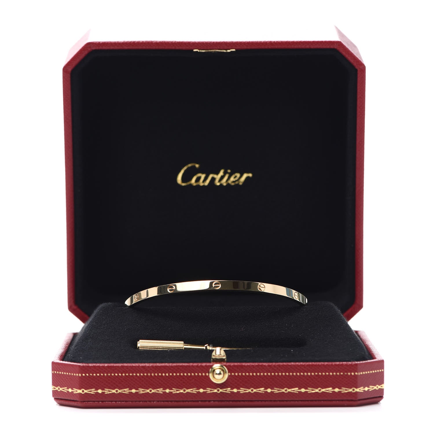 Cartier 18K Yellow Gold Small LOVE Bracelet 20 8 of 8