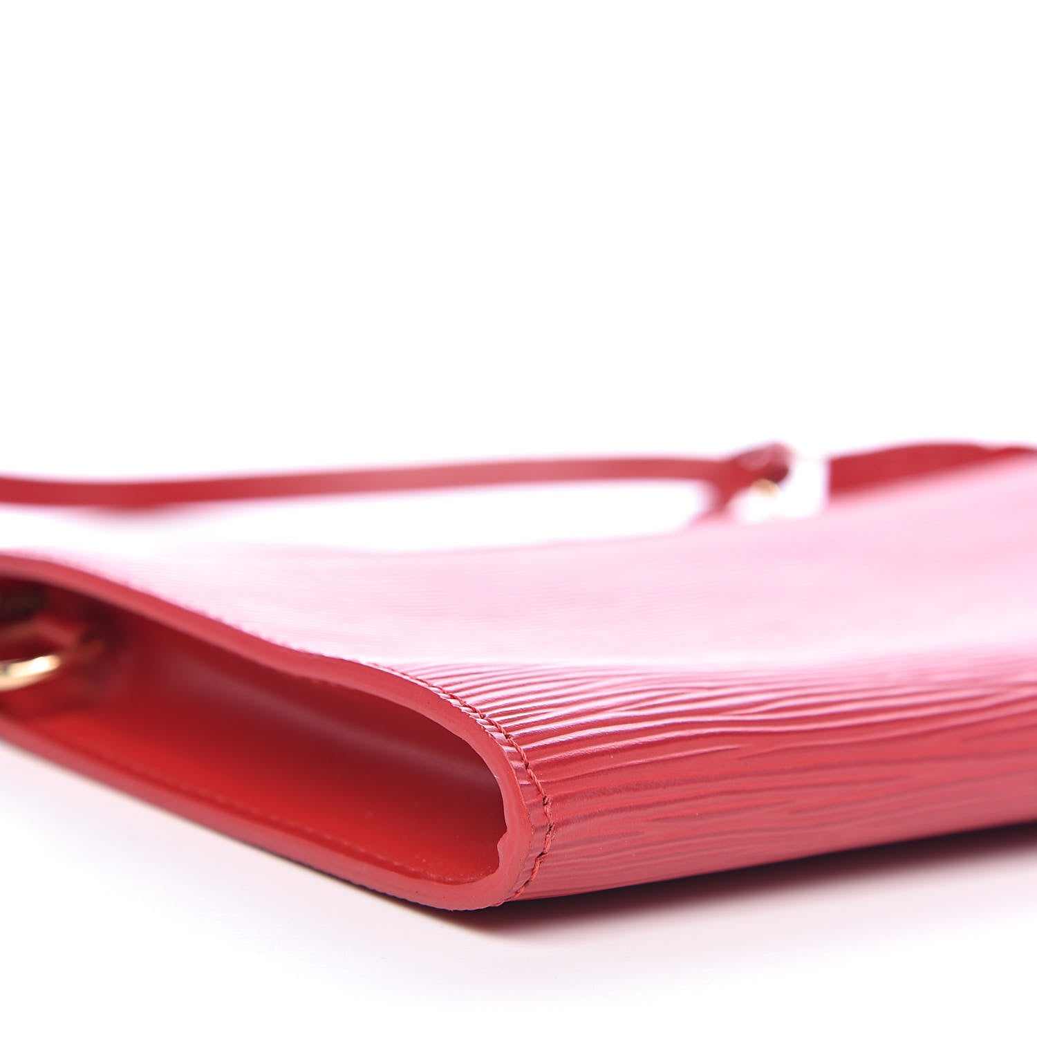 Louis Vuitton Epi Pochette Accessories 24 Castillan Red 8 of 9