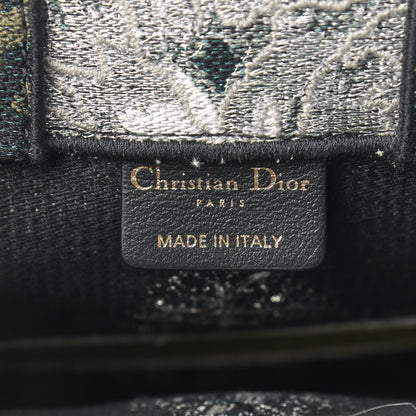 Christian Dior Canvas Tie And Dior Vertical Book Tote Green Multicolor 8 of 11