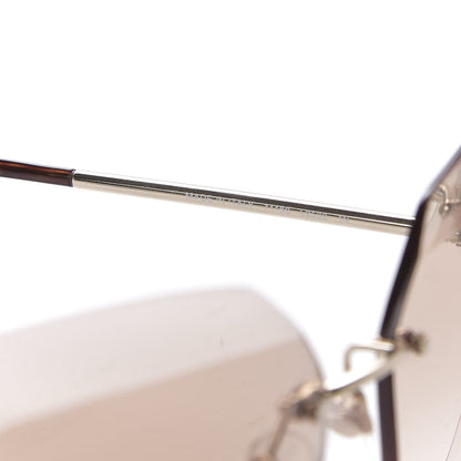 Chanel Cat Eye Sunglasses 71180 Gold Brown 5 of 7
