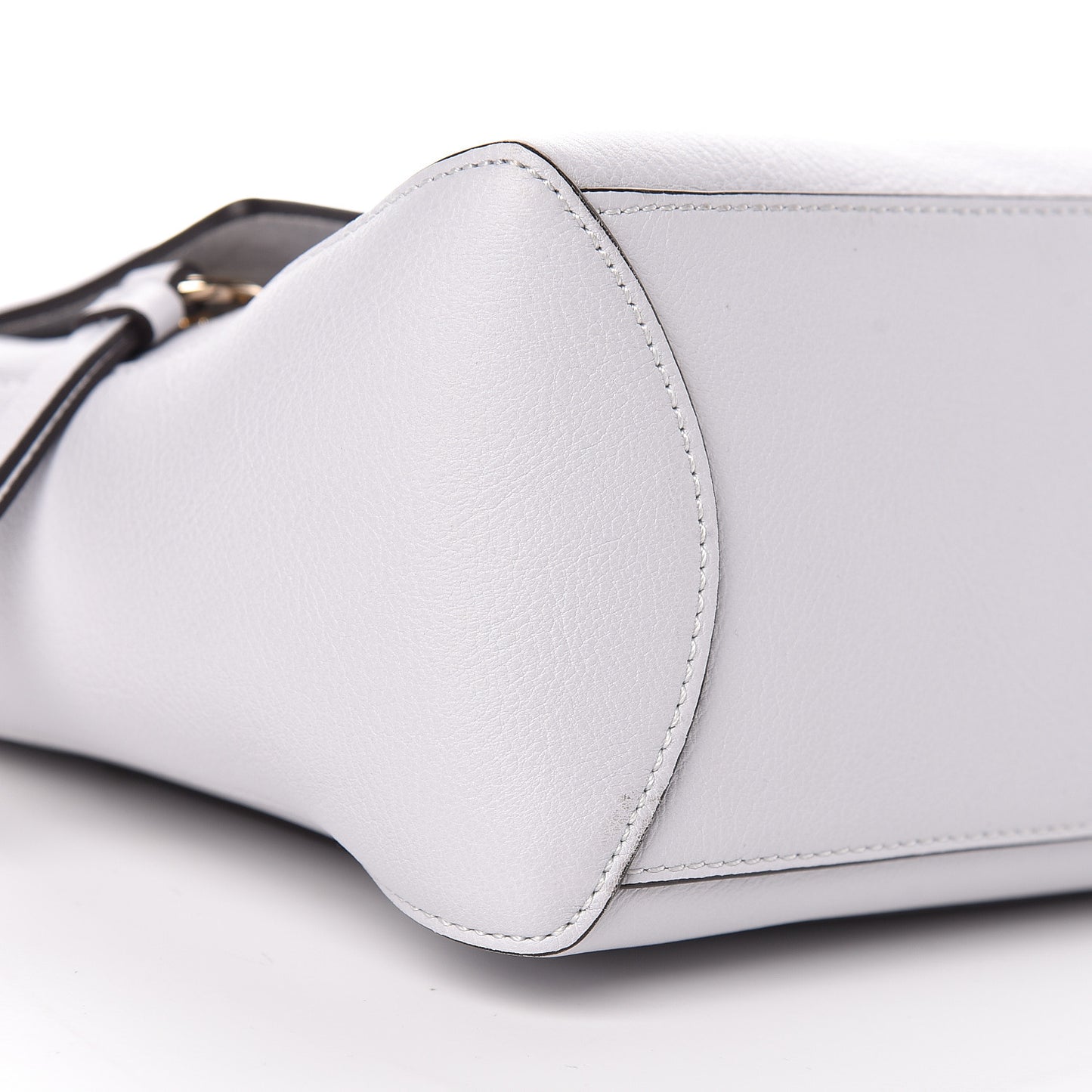 Calfskin Small Faye Day Shoulder Bag Light Cloud