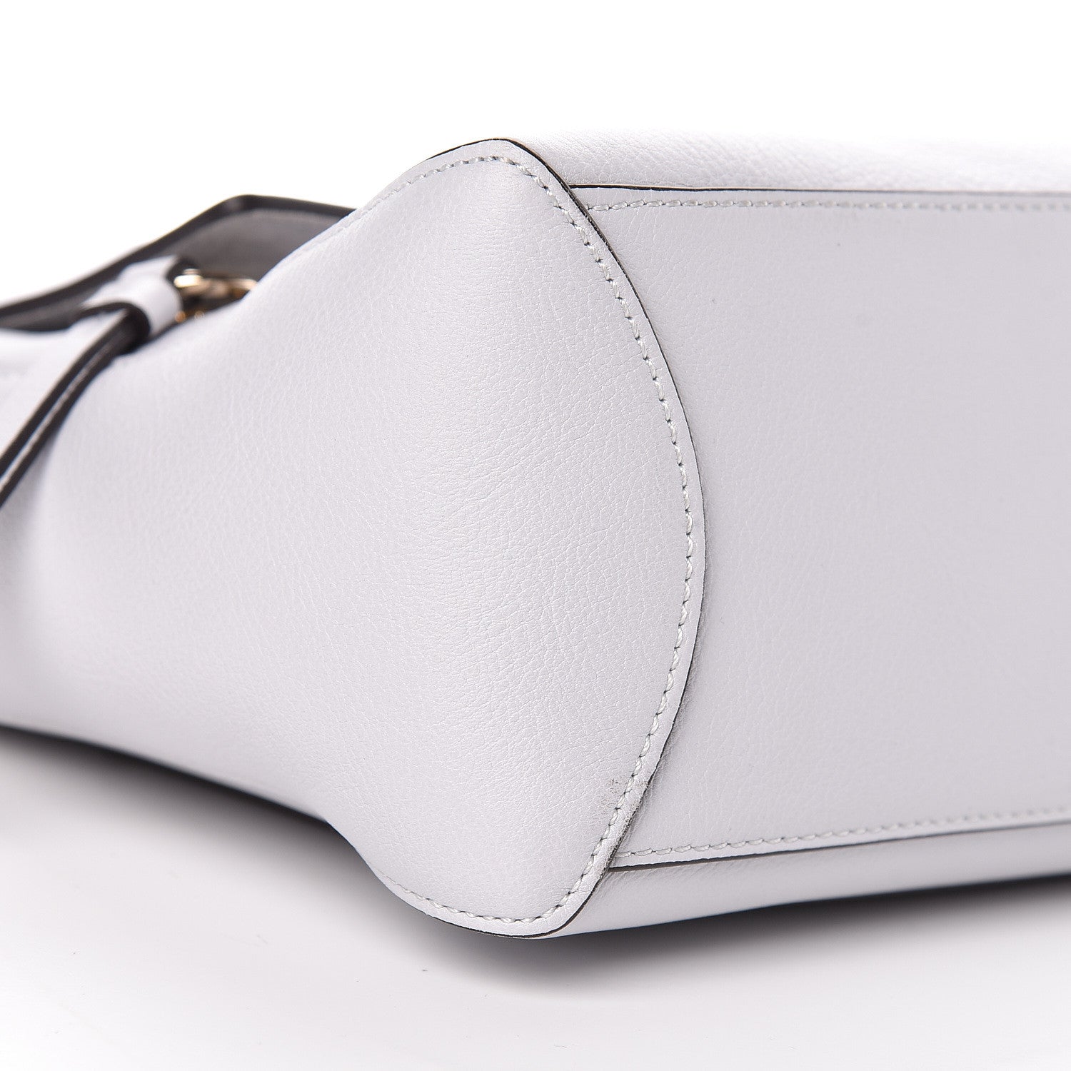 Chloe Calfskin Small Faye Day Shoulder Bag Light Cloud 9 of 10