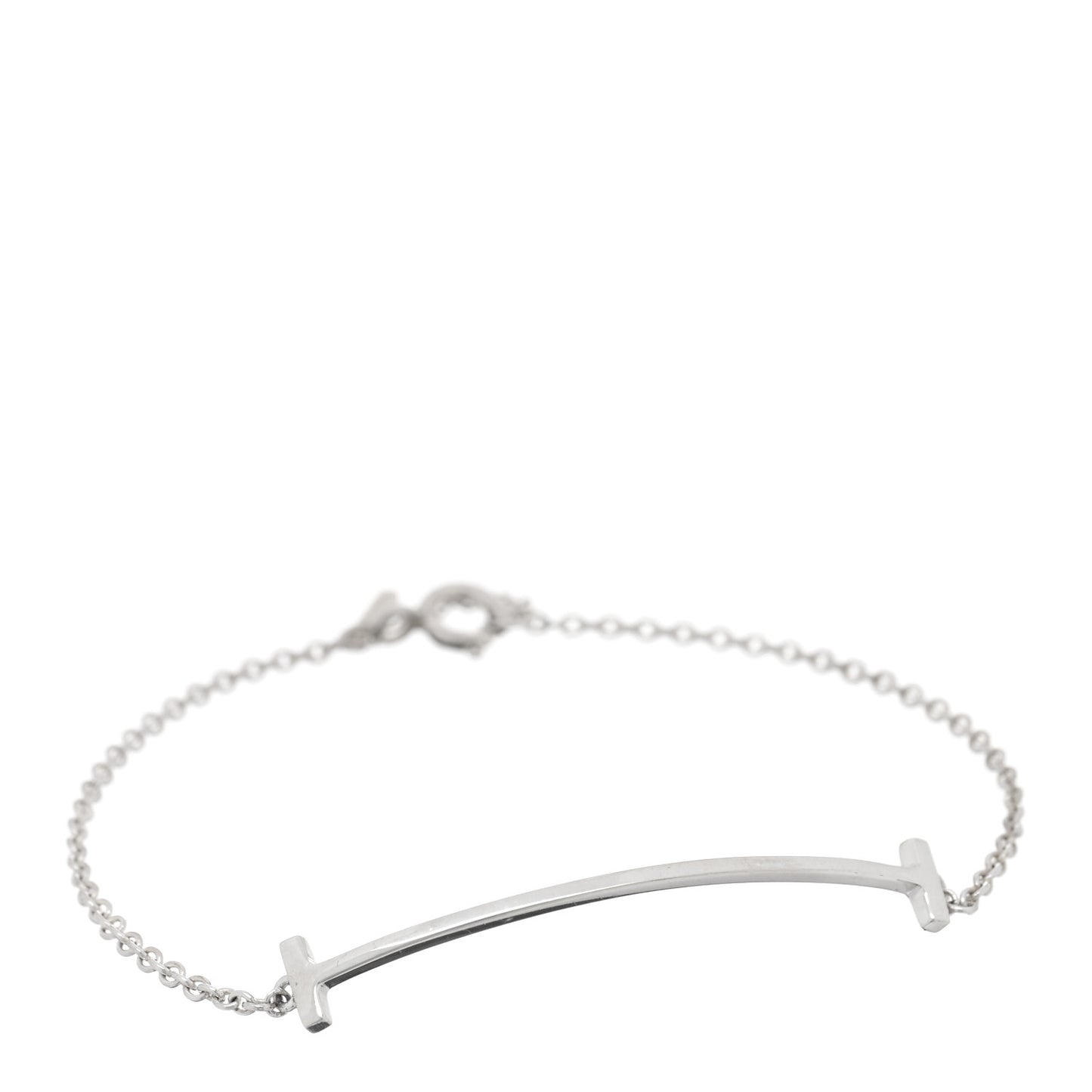 Sterling Silver T Smile Bracelet