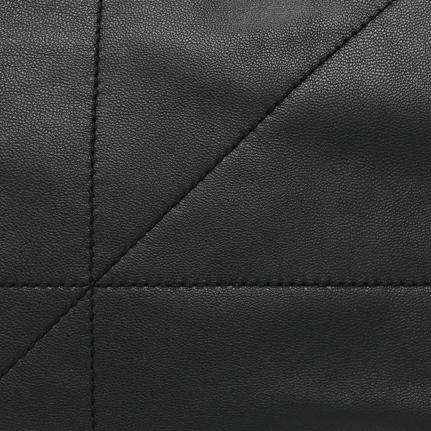 Lambskin Matelasse Monogram Large Jamie 4.3 Black