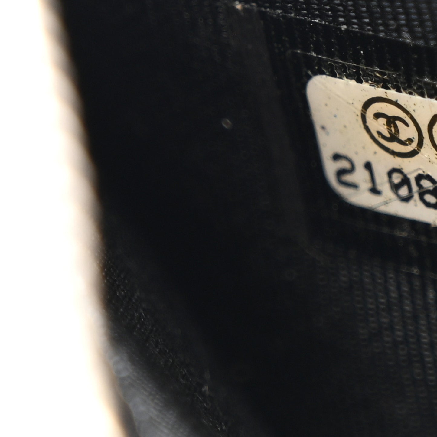 Lambskin Quilted Large Gusset Zip Around Wallet Black