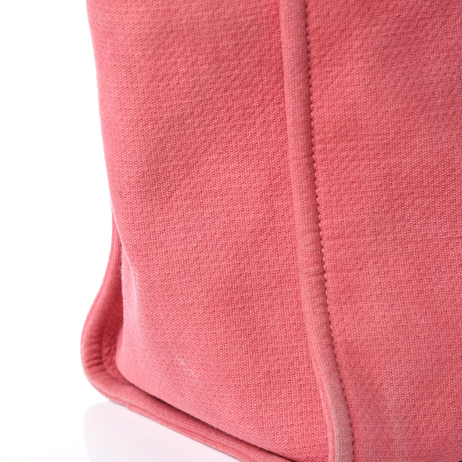 Chanel Canvas Large Deauville Tote Red 10 of 16