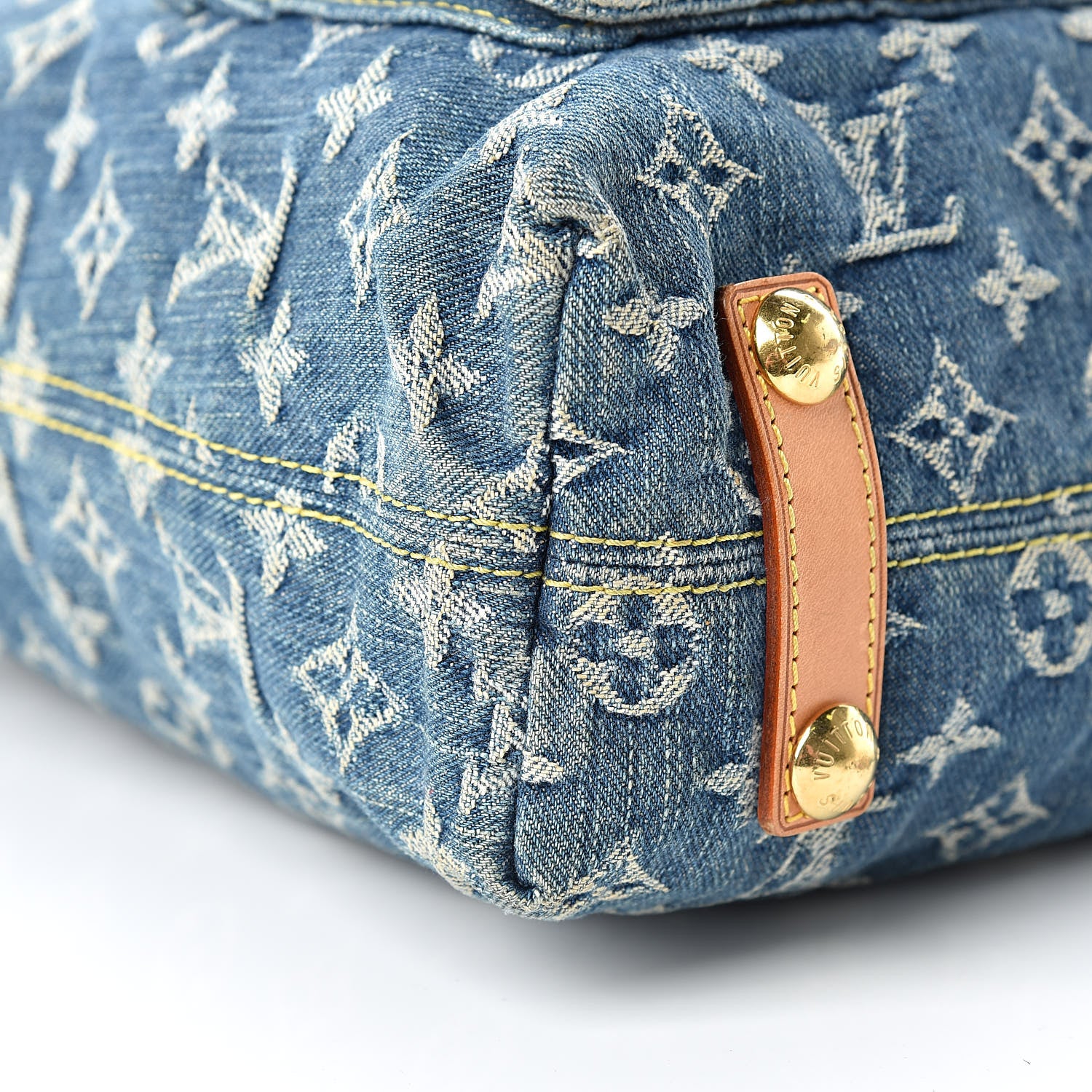 Louis Vuitton Denim Baggy GM Blue 9 of 11