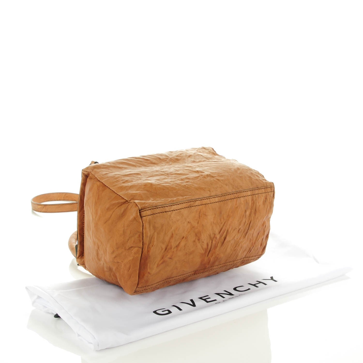 Givenchy Tumbled Sheepskin Small Pandora Caramel 4 of 7