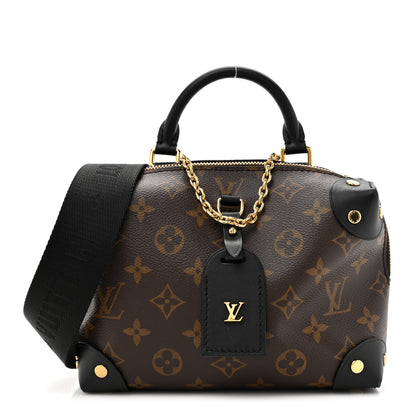 Louis Vuitton Monogram Petite Malle Souple Black 1 of 15