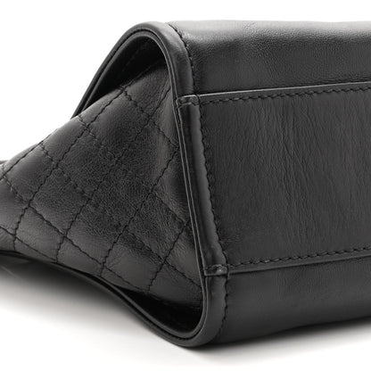 Chanel Aged Calfskin Small Charms Deauville Tote Black 8 of 9