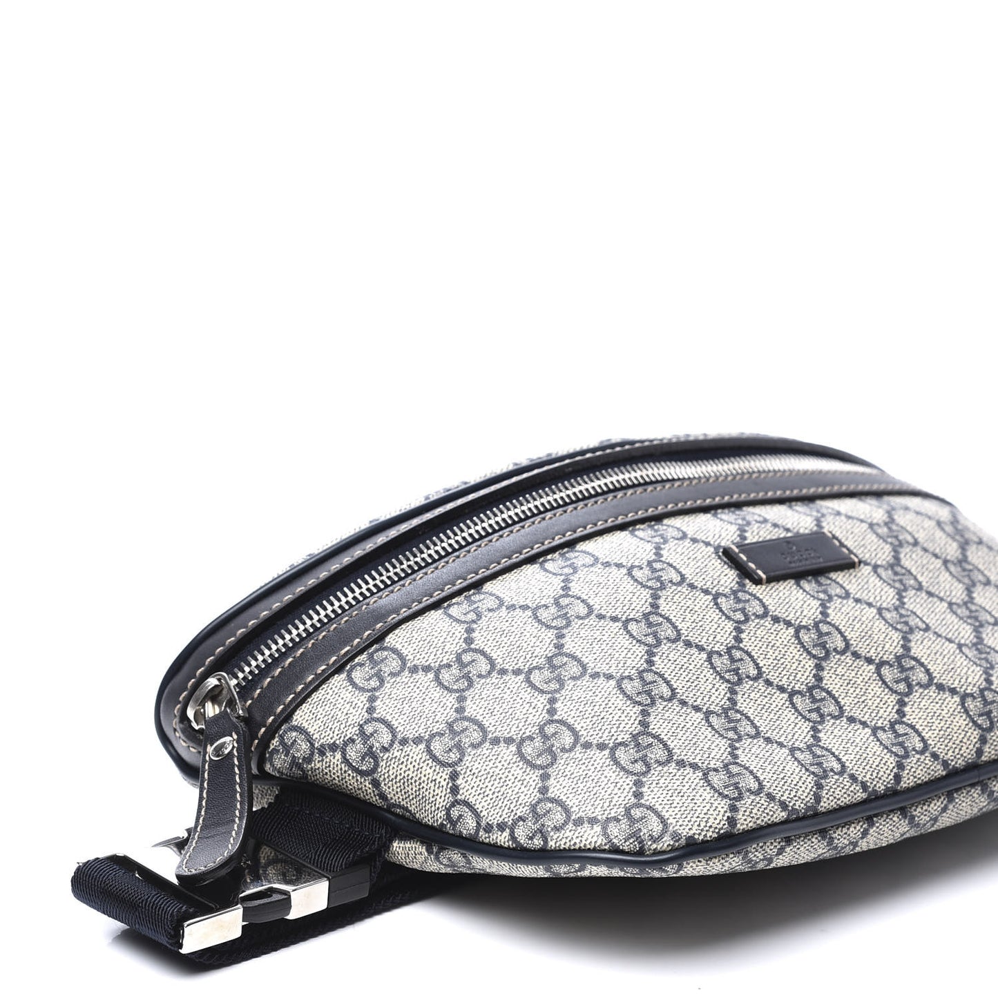 GG Plus Monogram Belt Bag Navy