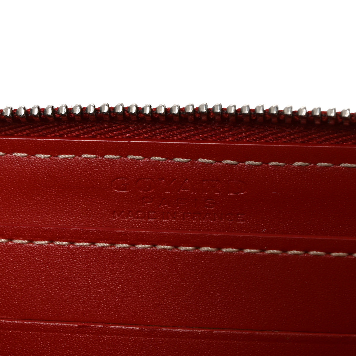 Goyardine Matignon PM Wallet Red