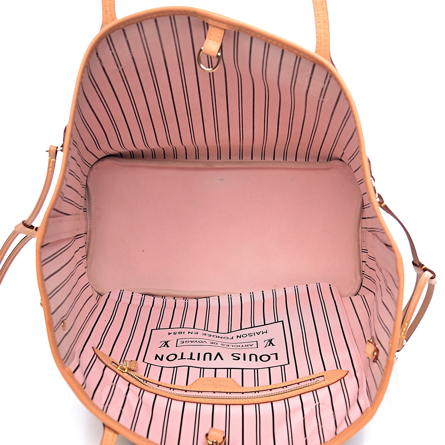 Louis Vuitton Monogram Neo Neverfull MM Rose Ballerine 5 of 10
