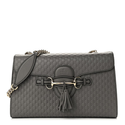 Gucci Soft Microguccissima Medium Emily Chain Shoulder Bag Loess 1 of 12